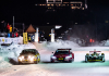 Publiczność zachwycona występami kierowców wyścigowych Audi na śniegu i lodzie 