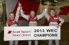 Szóste zwycięstwo w sezonie i tytuł mistrzów świata dla kierowców Audi zdobyte w Szanghaju