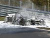 Audi RS8 doszczętnie spłonęło podczas testów na Nurburgring!