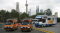 Vislab - auta bez kierowców na ulicach Szanghaju, za nimi samochód ekipy laboratorium