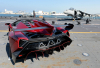 Lamborghini Veneno Roadster: premiera... na lotniskowcu