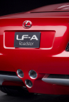 Lexus LF-A Roadster w Detroit