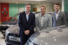 Nigel Mansell otwiera nowy salon Mitsubishi