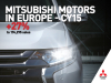 Mitsubishi w Europie - wyniki sprzedaży w 2015 roku